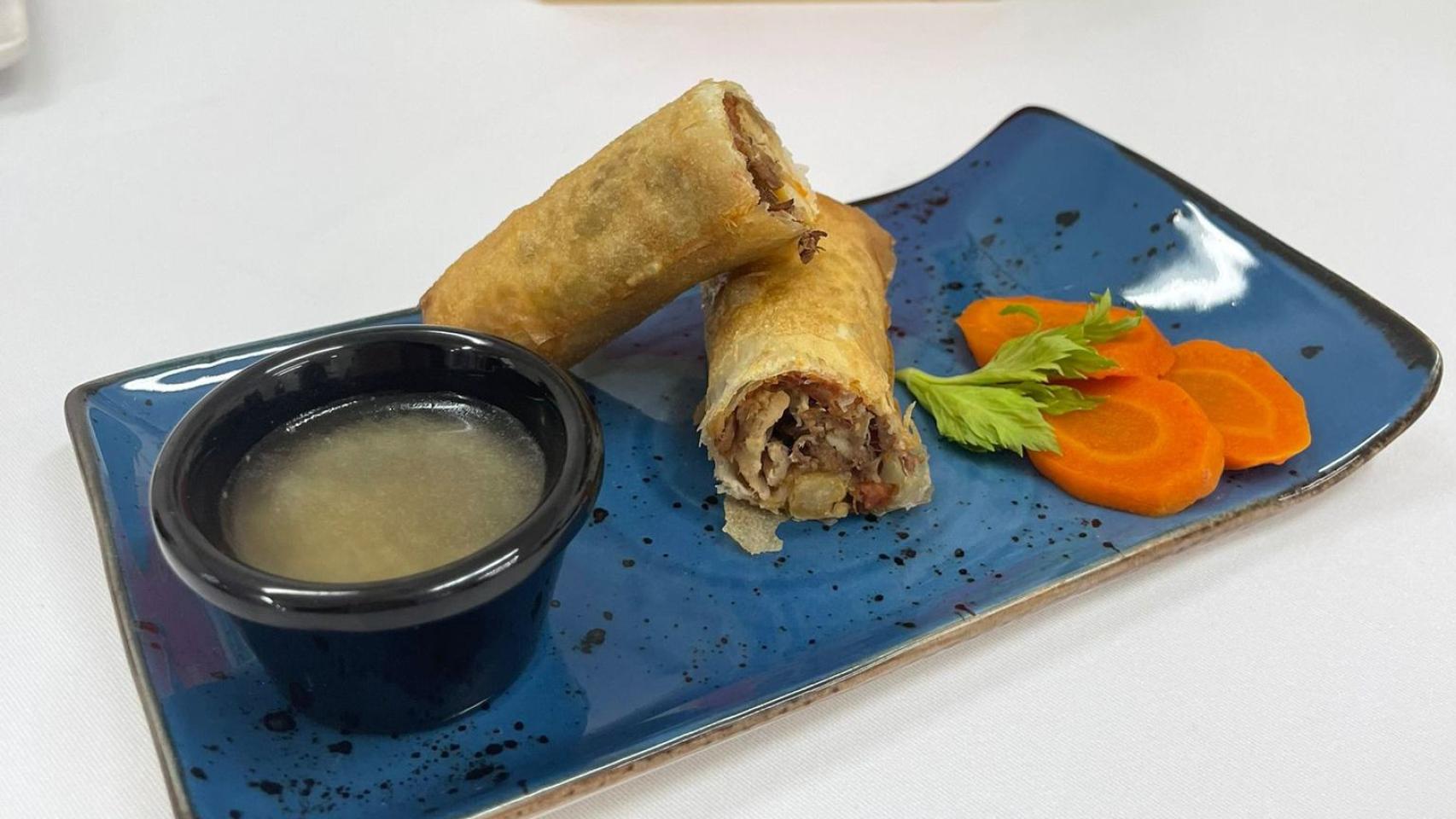 Rollito de cocido de Exit Alcalá.