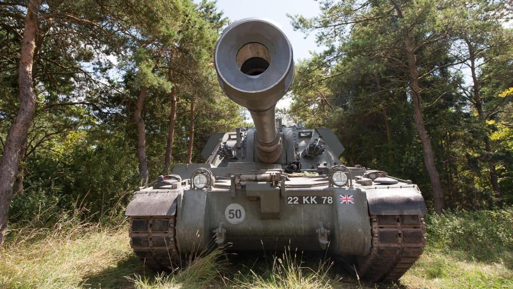 Un AS-90 británico