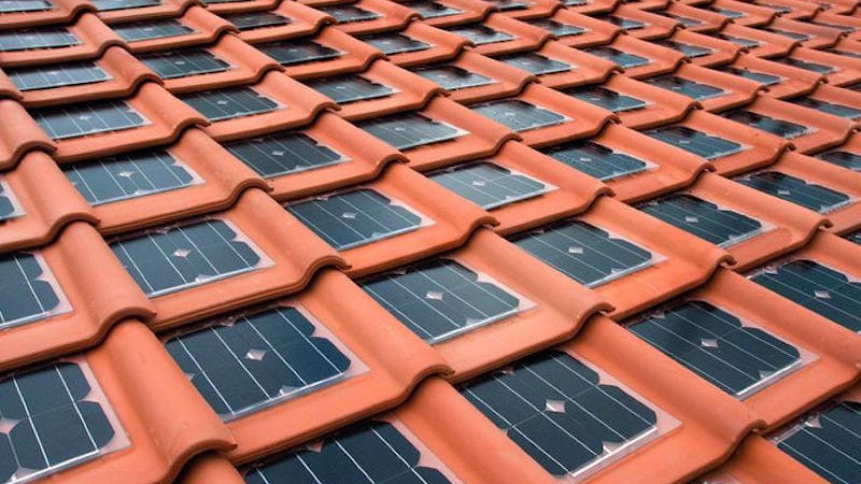 Tejas solares.