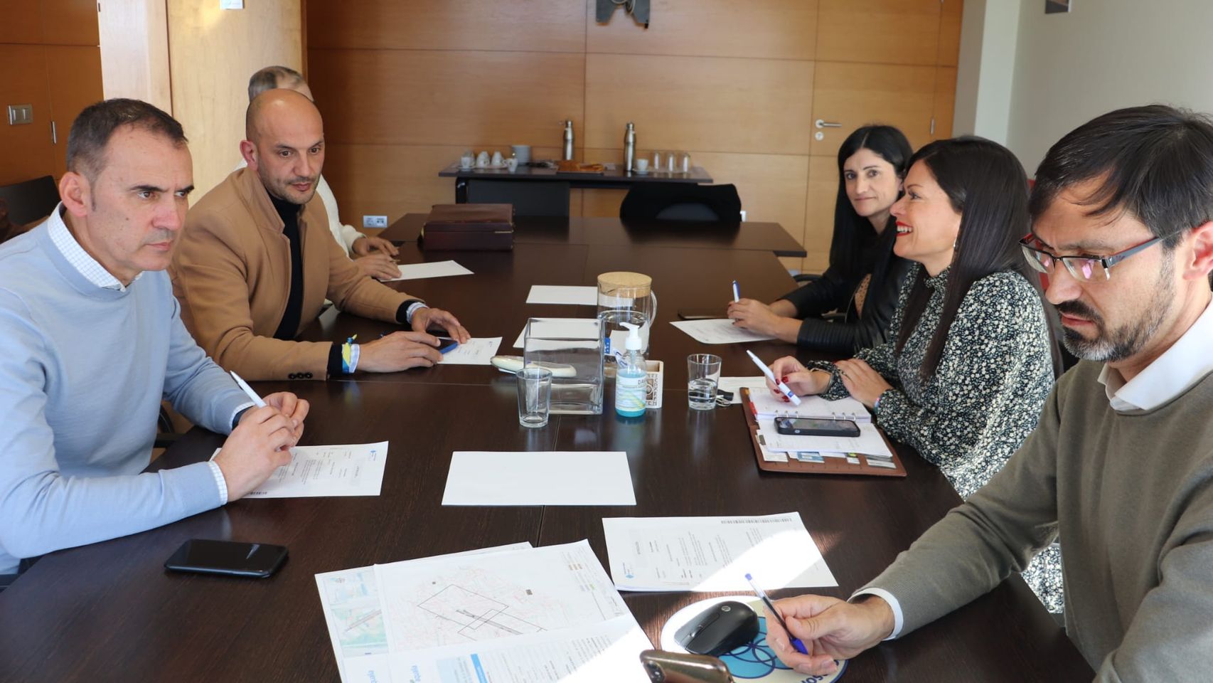 Comité directivo del Consorcio de Aguas do Louro.