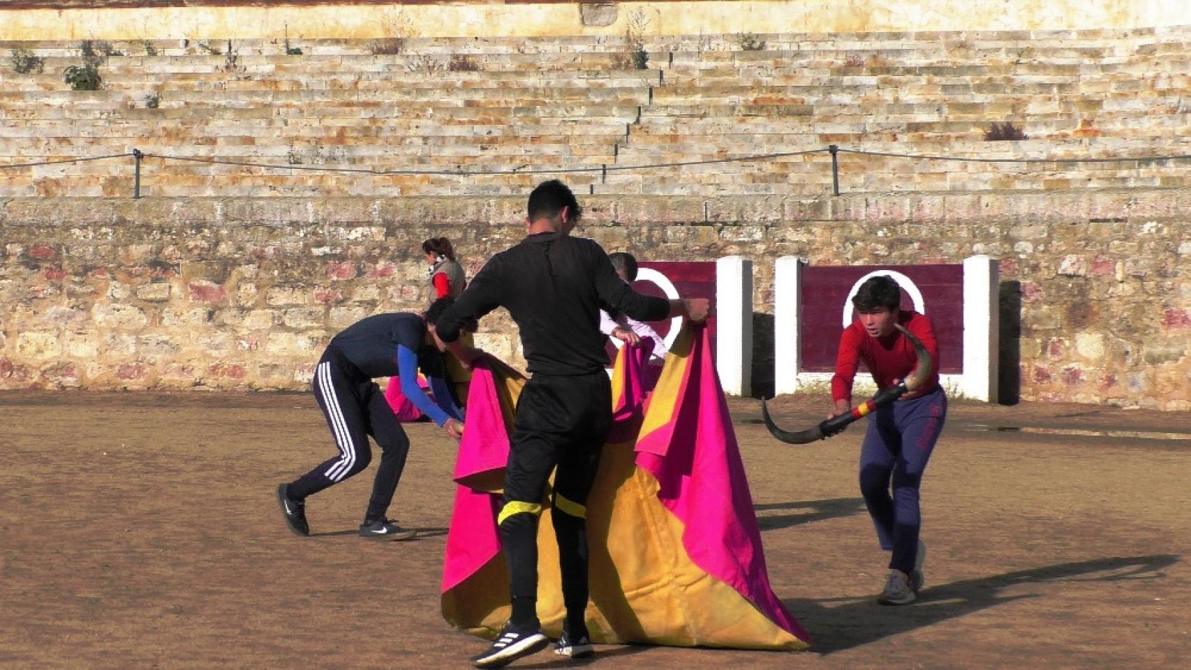 La escuela taurina riosecana.
