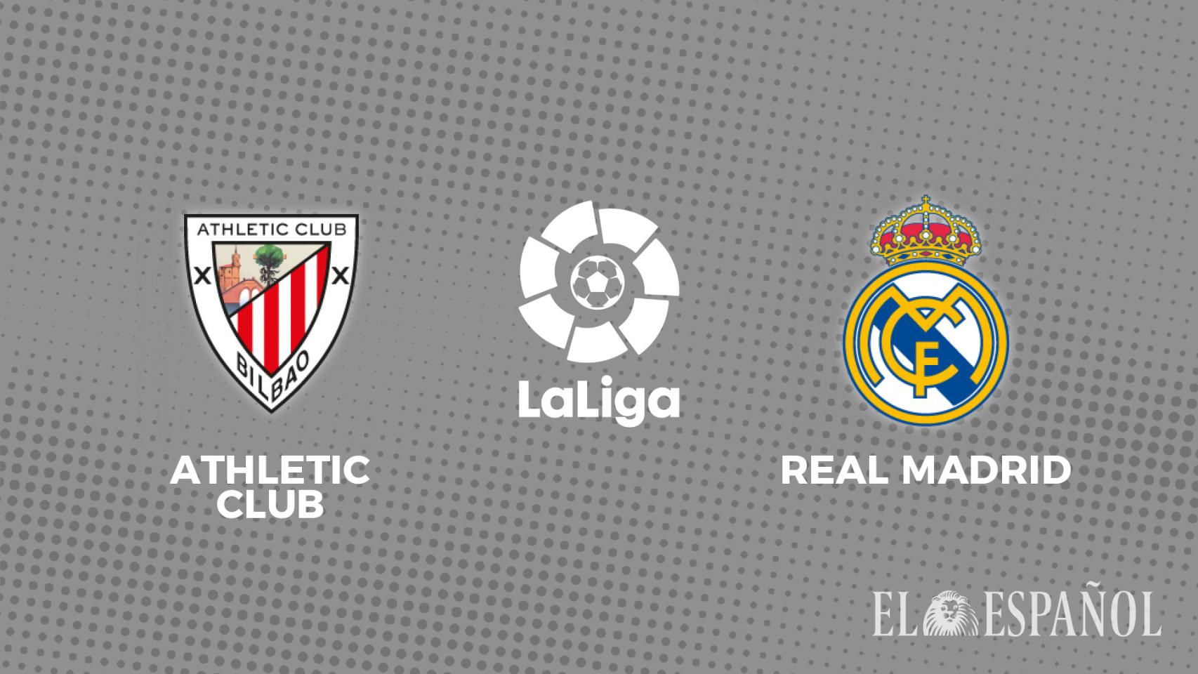 Cartel del Athletic - Real Madrid de La Liga