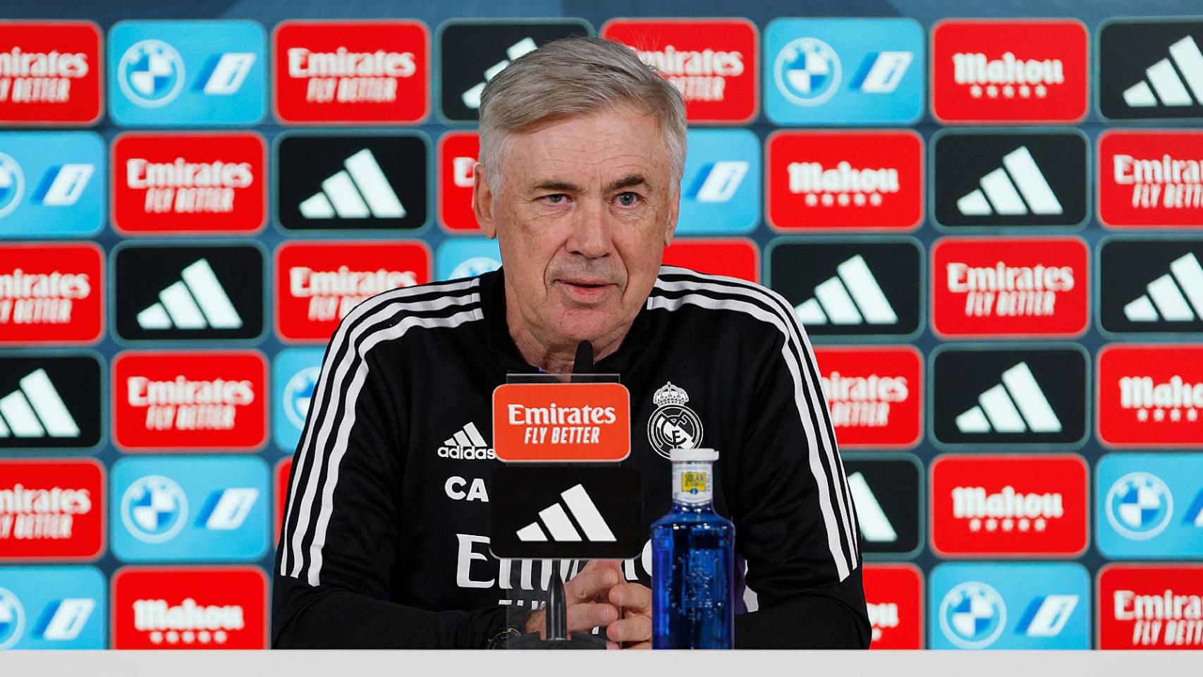 Ancelotti, en rueda de prensa