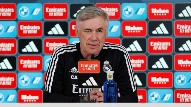 Ancelotti, en rueda de prensa