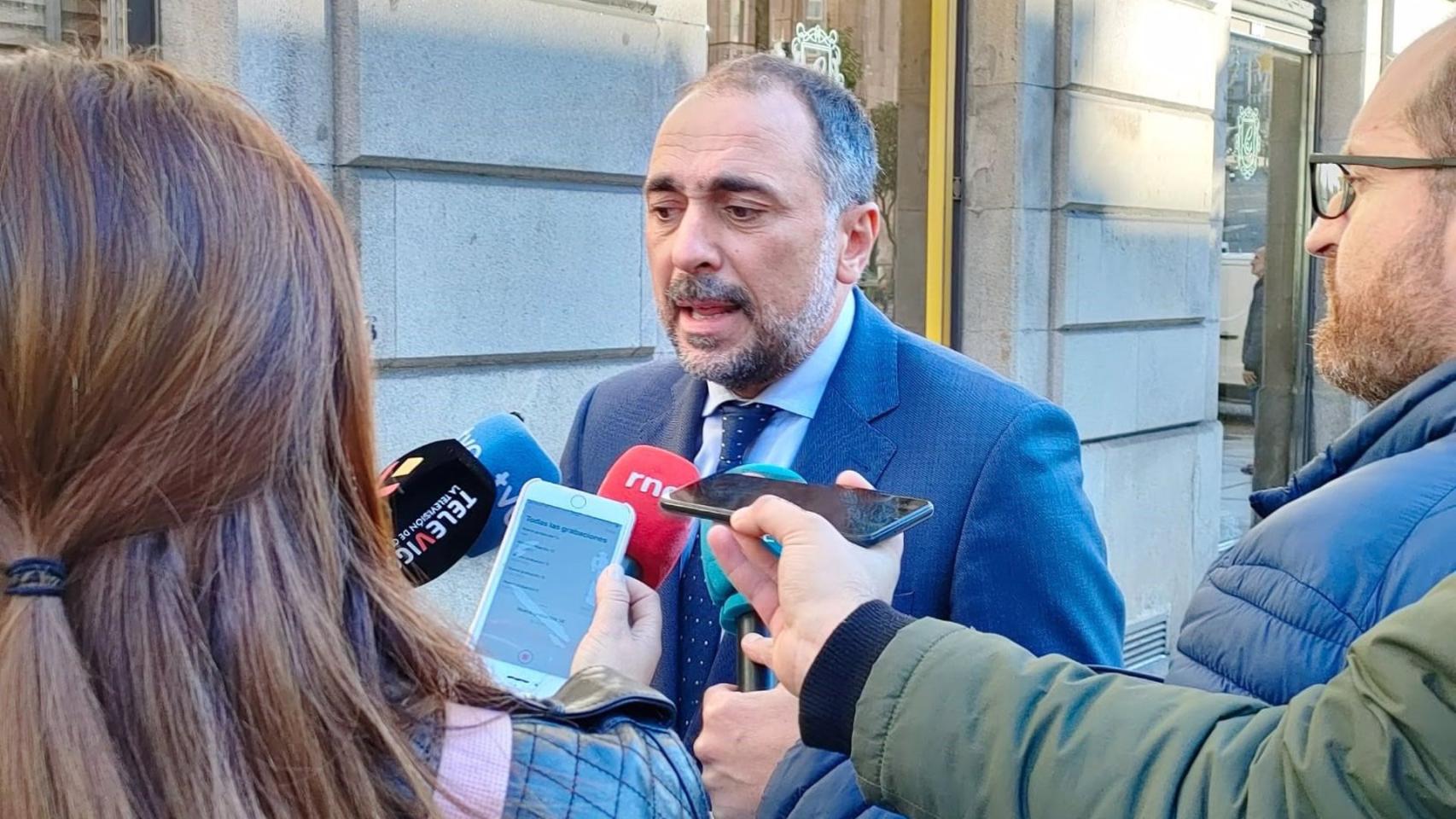 El conselleiro de Sanidade de la Xunta de Galicia, Julio García Comesaña en una foto de archivo.
