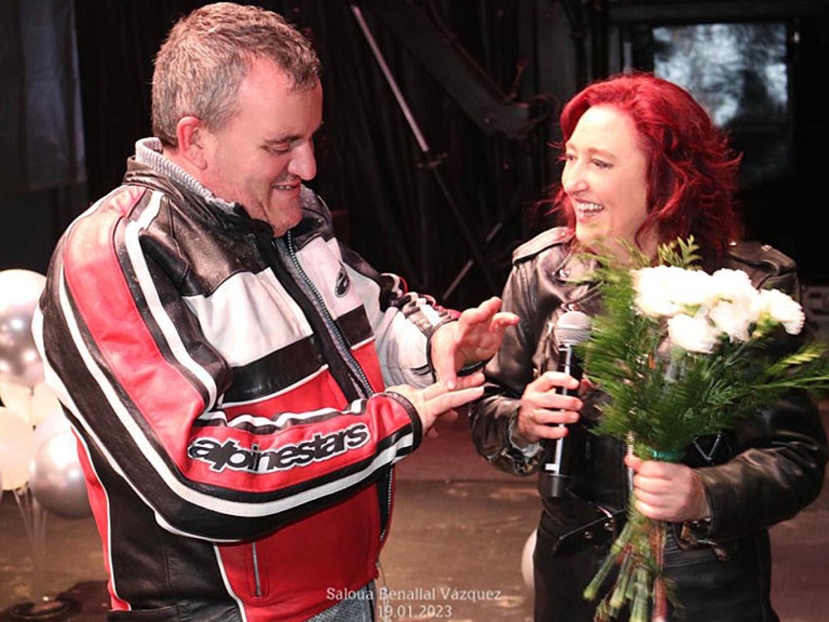 Carmen y Roberto casándose en Motauros