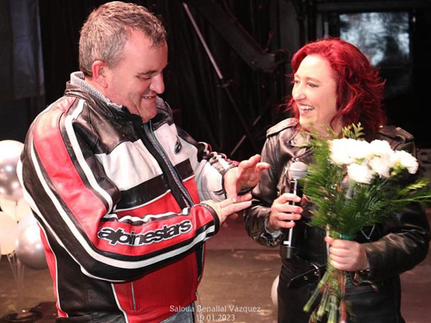 Carmen y Roberto casándose en Motauros