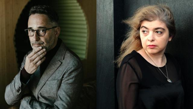 Jorge Drexler y Mariana Enriquez. Fotos: Carlos Luján / Europa Press