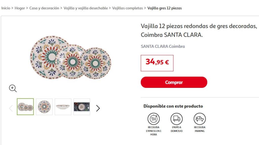 Vajilla gres.