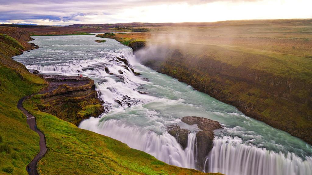 Cascada en Islandia