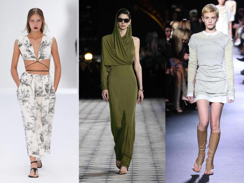 Desfiles primavera/verano 2023 de Philosophy Di Lorenzo Serafini, Saint Laurent y Miu Miu