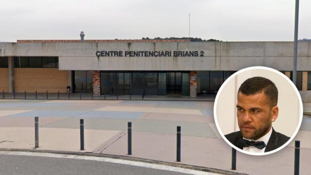 Dani Alves ingresó en la prisión de Brians 2.