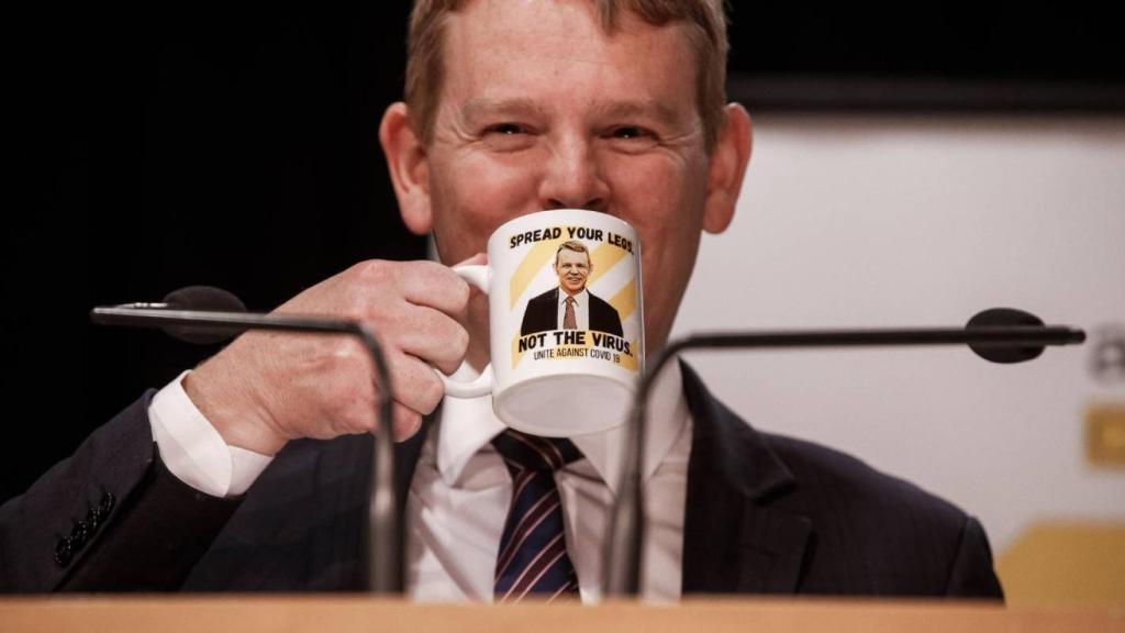 Meme de Chris Hipkins.