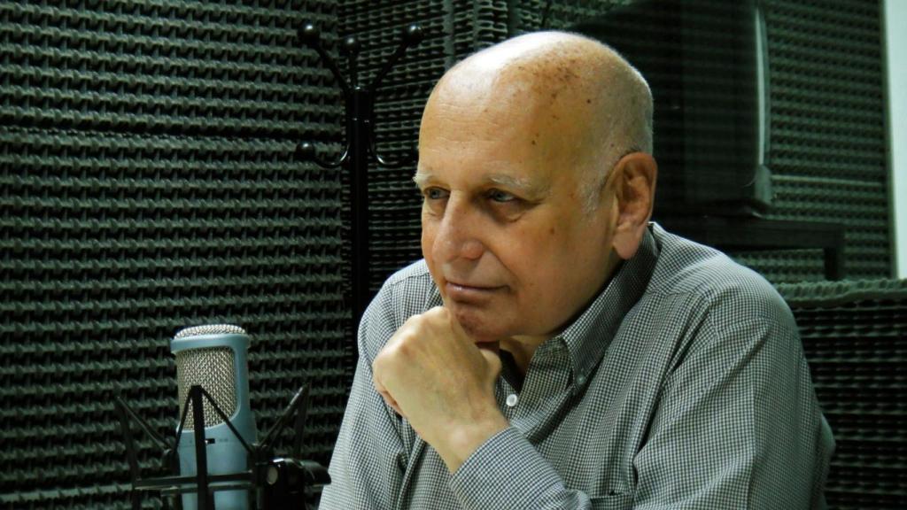 Edgardo Cozarinsky en la Casa de la Cultura del Fondo Nacional de las Artes (Buenos Aires). Foto: Ministerio de Cultura de la Nación Argentina