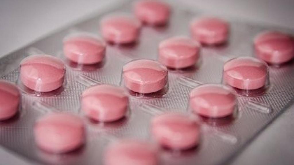 Un blíster con pastillas.