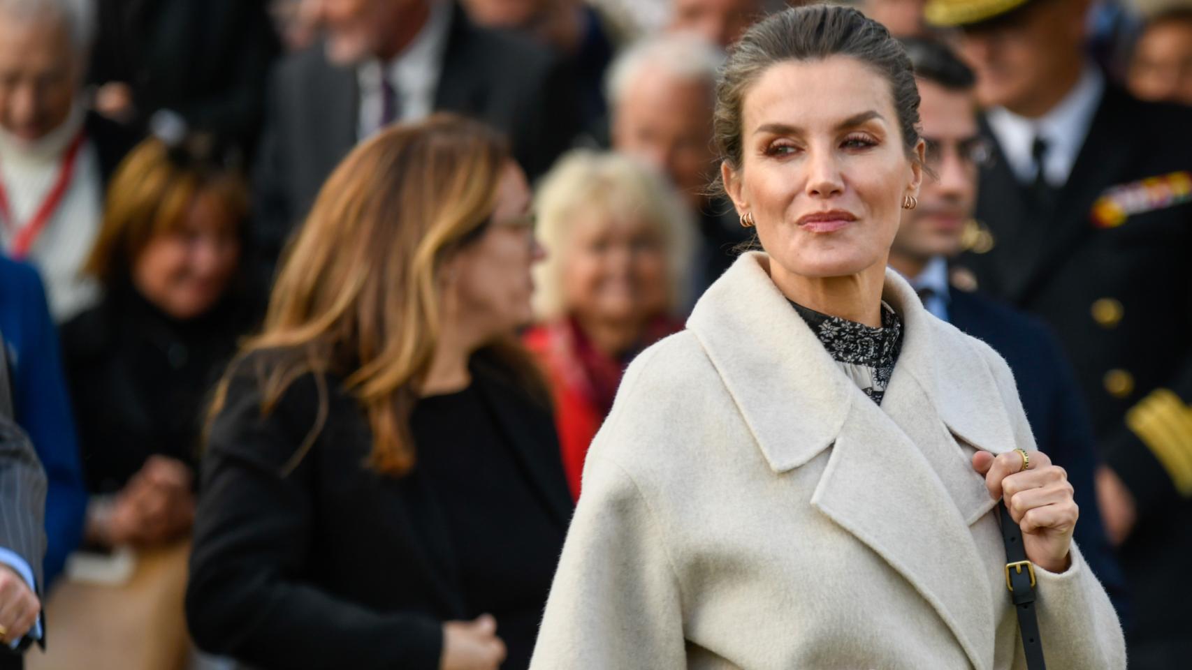La reina Letizia en Menorca a principios del mes de enero.