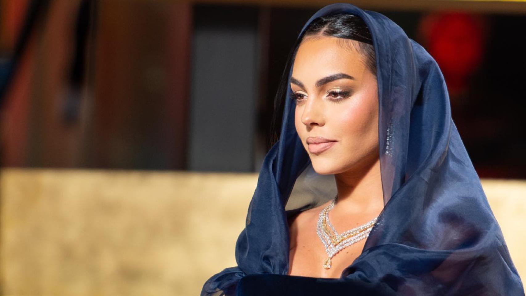 Georgina Rodríguez durante una gala en Arabia Saudí. Imagen compartida en sus redes sociales.