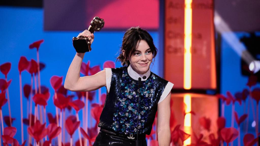 Vicky Luengo recoge el Premio Gaudí a la Mejor actriz protagonista por su papel en 'Suro'
