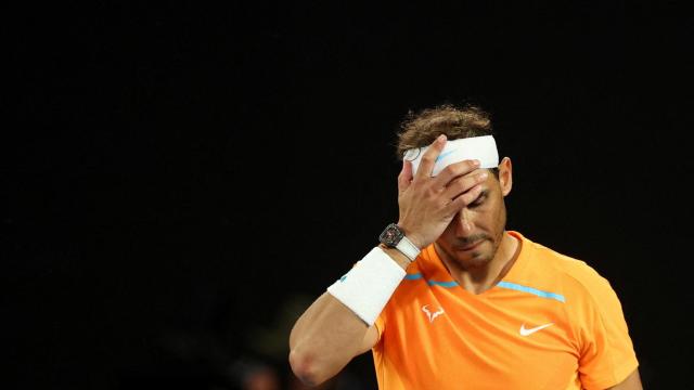 Rafa Nadal, en el Open de Australia 2023