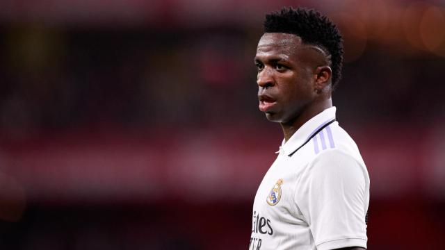 Vinicius Júnior, en un partido del Real Madrid de la temporada 2022/2023