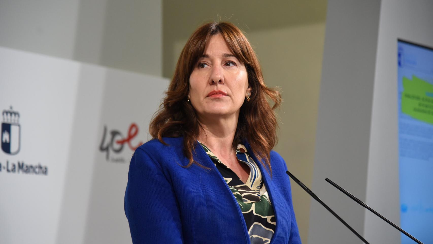 Blanca Fernández, consejera de Igualdad y portavoz del Gobierno de Castilla-La Mancha. Foto: JCCM.