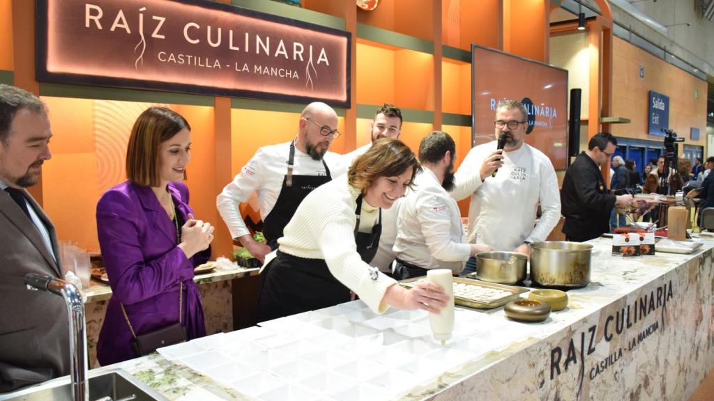 Patricia Franco en Fitur. Foto: Gobierno de Castilla-La Mancha.