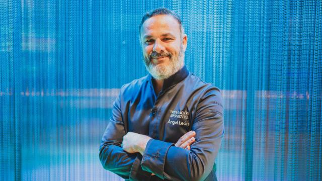 Ángel León durante su conversación con ENCLAVE ODS en Madrid Fusión.