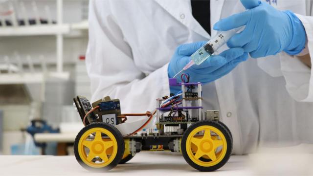 El prototipo de robot con olfato.