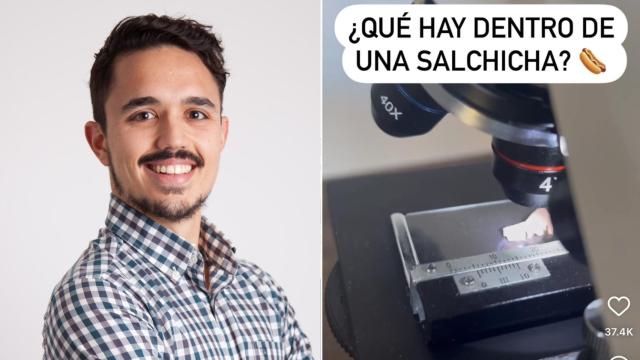 Una imagen de Carlos Ríos y una captura del vídeo de la polémica.