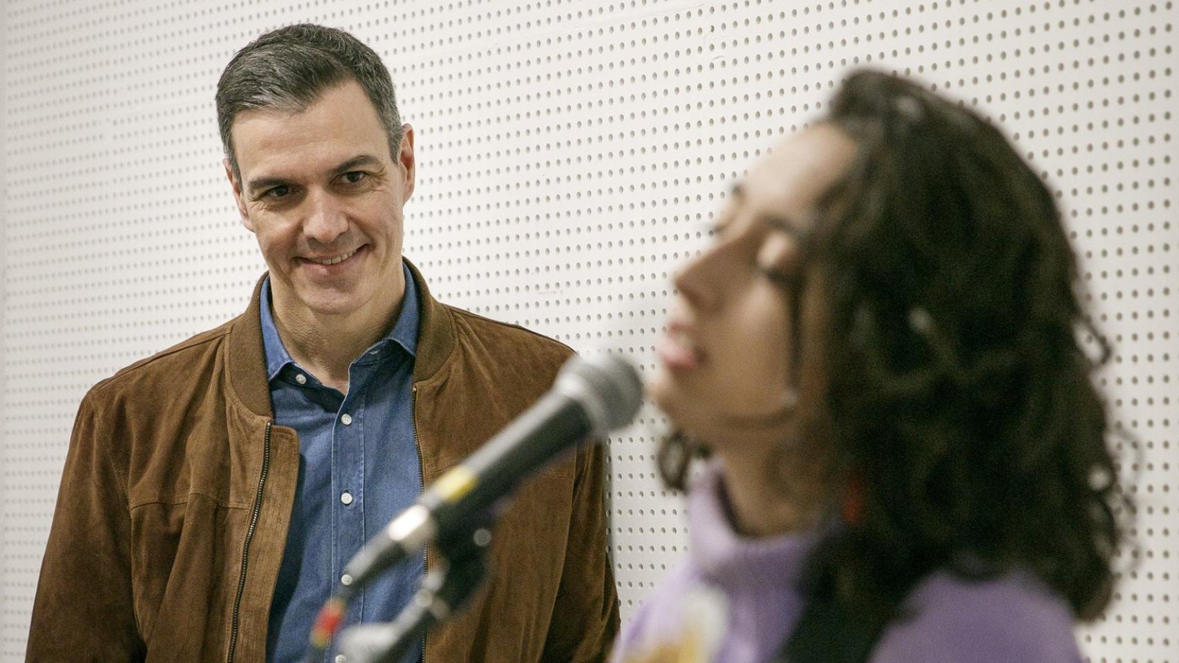 Una de las fotografías que están siendo criticadas.