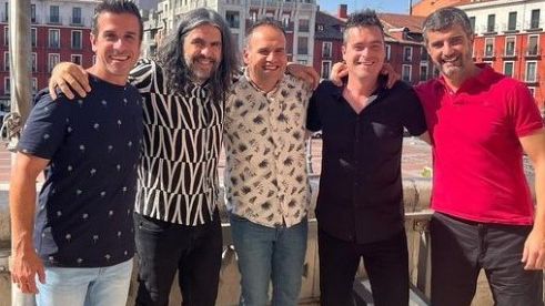 J.J. Vaquero, Álex Clavero, Quique Matilla, Fran ‘El Chavo’ y Roberto Chapu, pregoneros de las Fiestas de Valladolid 2022