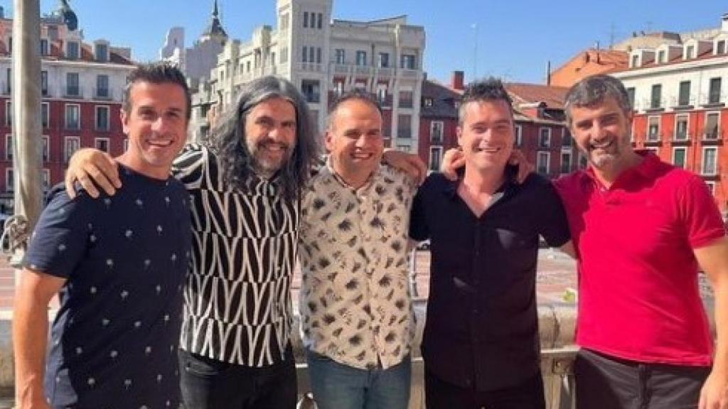 J.J. Vaquero, Álex Clavero, Quique Matilla, Fran ‘El Chavo’ y Roberto Chapu, pregoneros de las Fiestas de Valladolid 2022