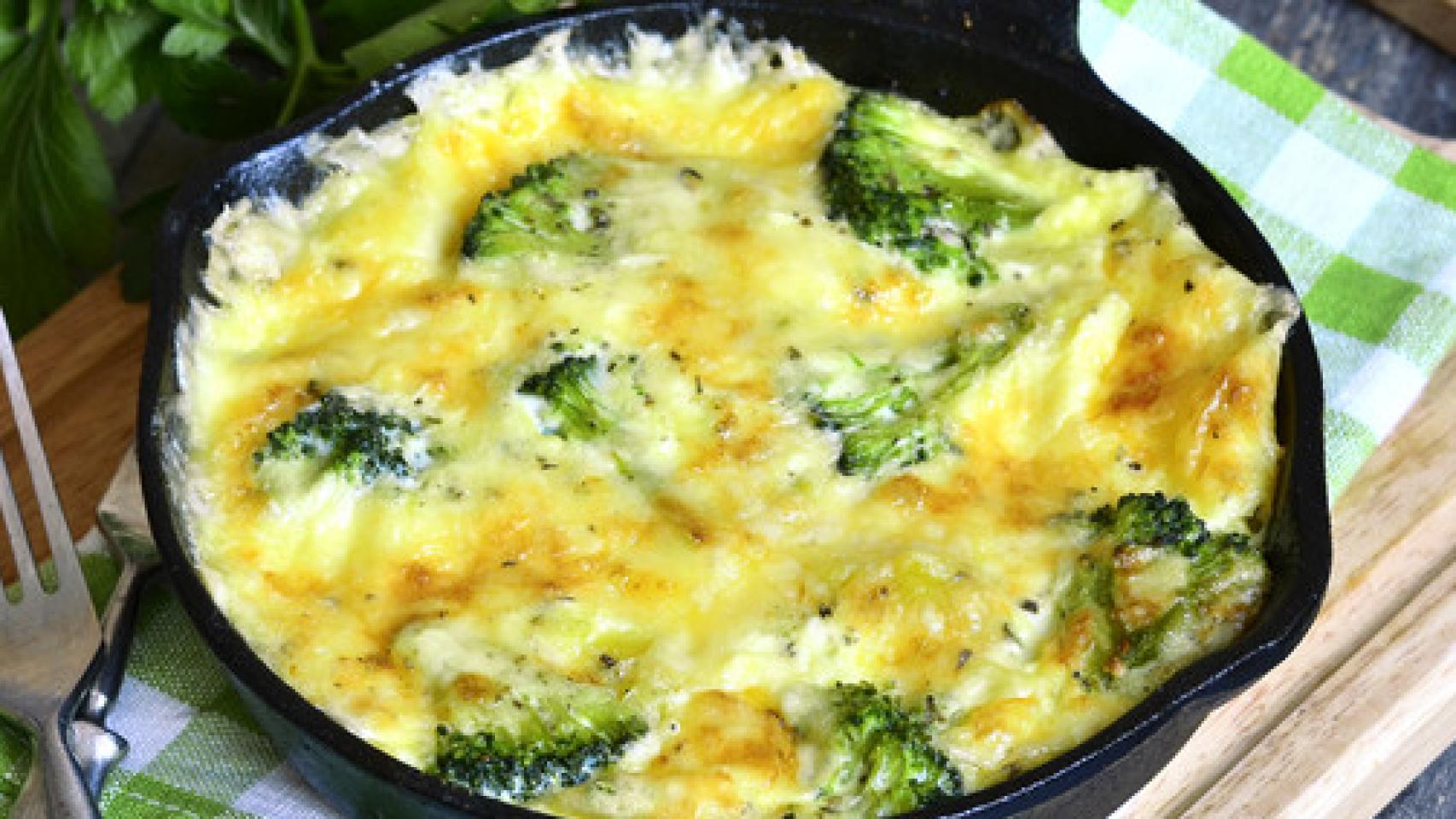 Receta de tortilla de brócoli.