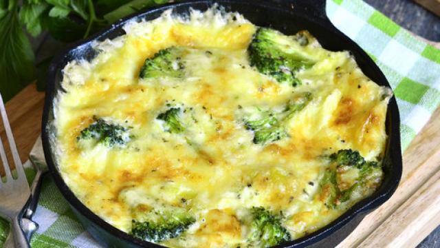 Receta de tortilla de brócoli.
