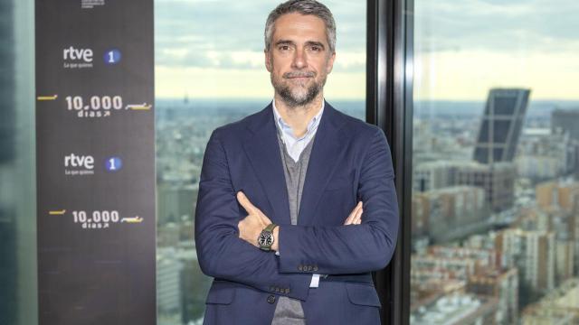 Carlos Franganillo presenta la serie documental '10.000 días'.