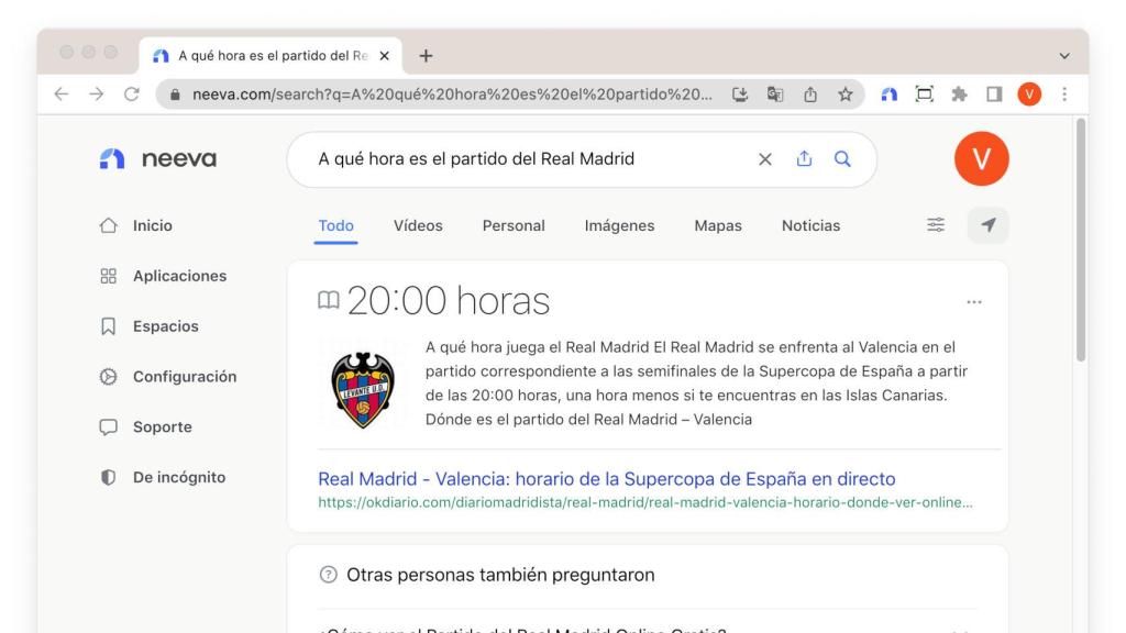 El buscador de Neeva integra ChatGPT para algunas respuestas