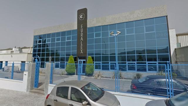 Nave de la antigua Euralex, en Antequera.