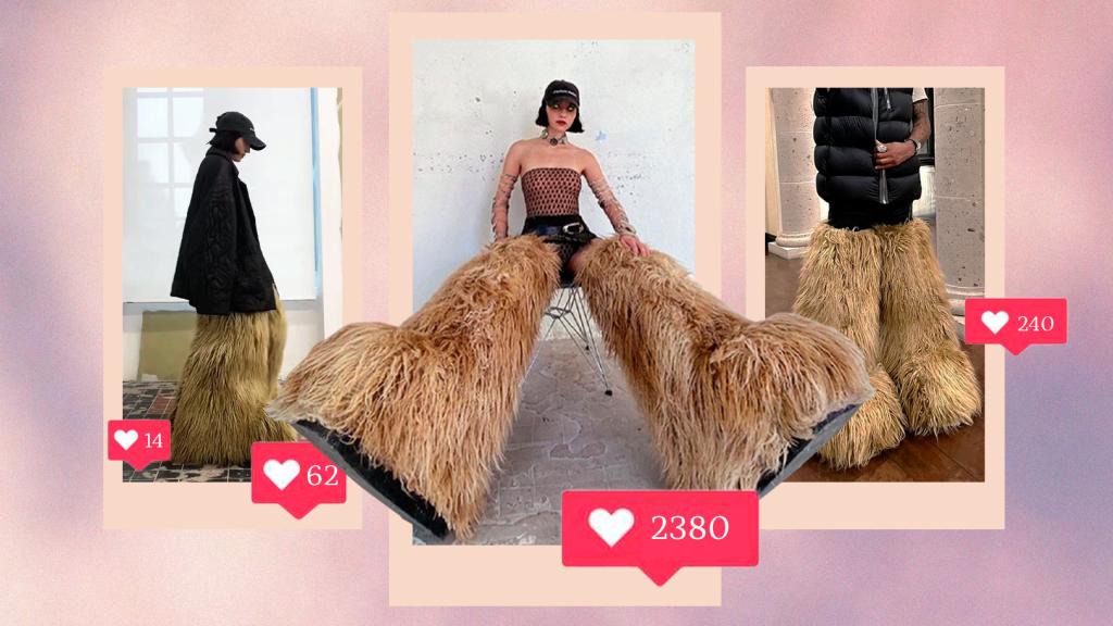 'XXL Moonster boots': así son las botas que se han hecho virales en Instagram
