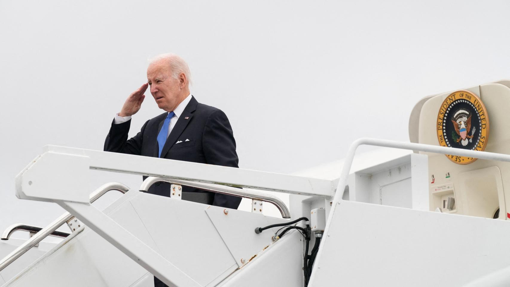 El presidente de EEUU, Joe Biden, este lunes en Delaware.