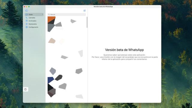 WhatsApp para Mac renovada.