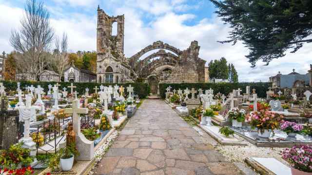 Ruinas de Santa Mariña Dozo, Cambados.