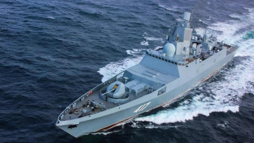 La fragata Almirante Gorshkov.