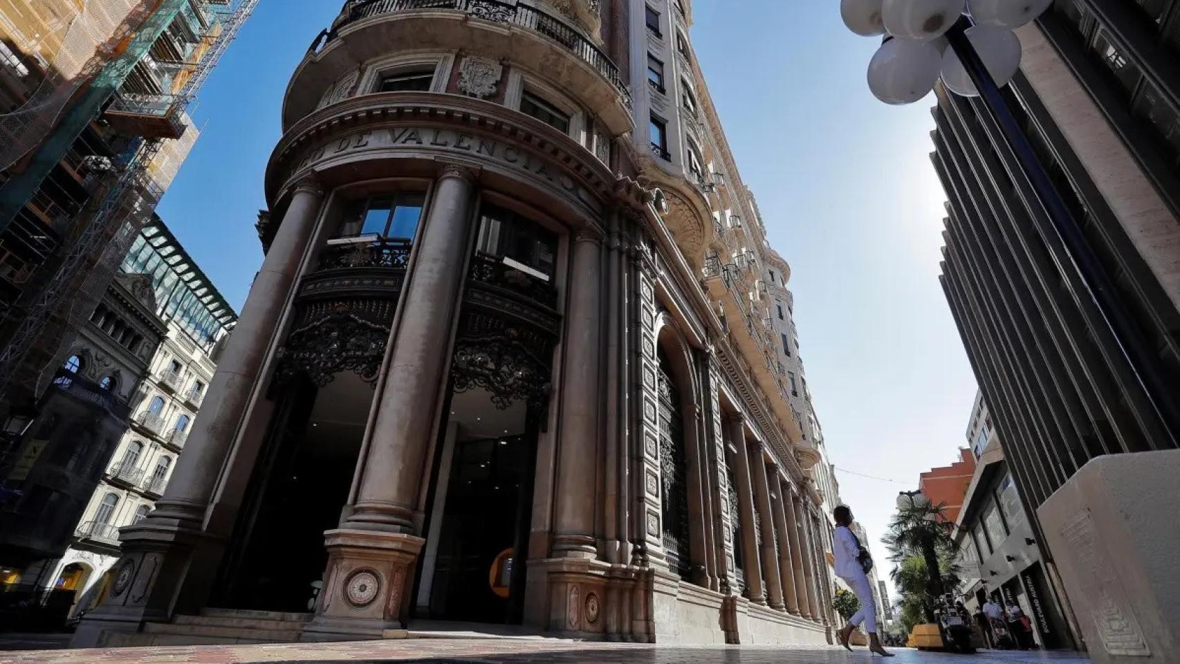 Sede de Caixabank en Valencia, una de las empresas que se han trasladado en los últimos años a la Comunidad.