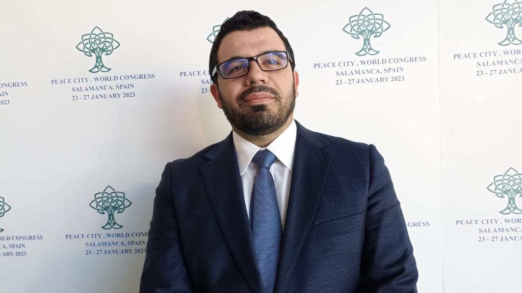 José María Fuentes Rodríguez, organizador del Peace City World Salamanca