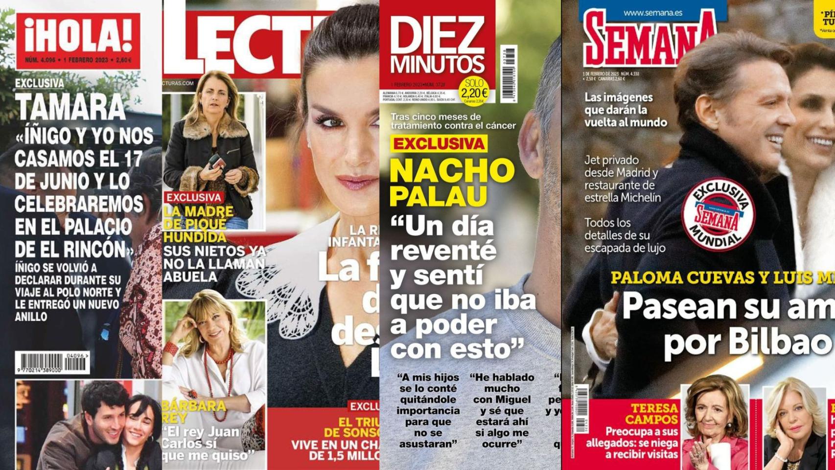 Las revistas del miércoles.