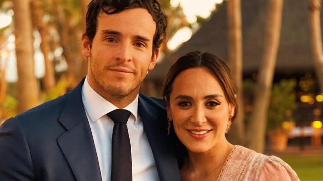 Tamara Falcó e Íñigo Onieva en una imagen compartida en las redes sociales.