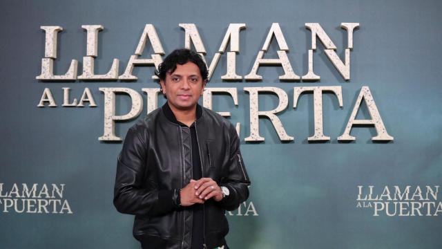 El director M. Night Shyamalan, durante la presentación de su nueva película en Madrid. Foto: Violeta Santos Moura (Reuters)