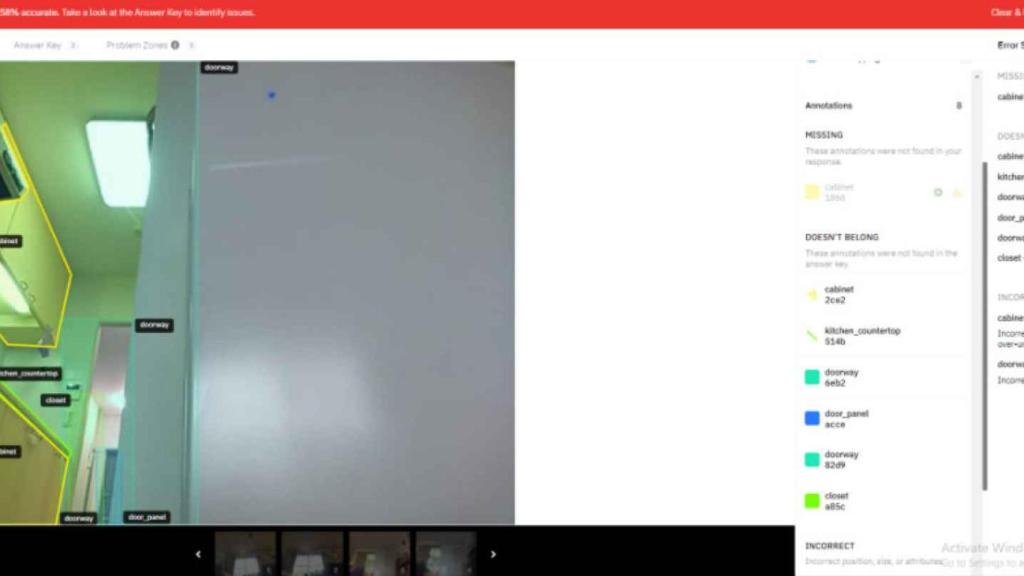 Imagen tomada por un robot aspirador que subió a Facebook