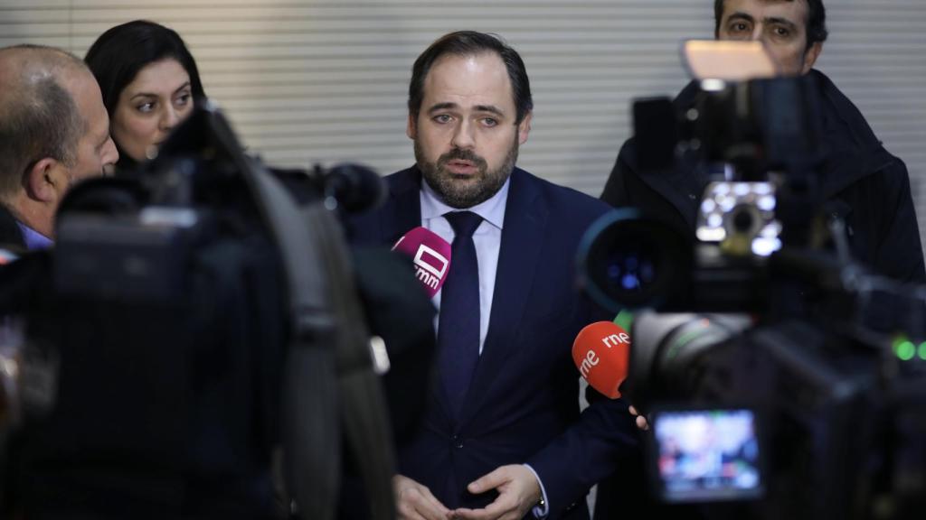 Paco Núñez, presidente del PP de Castilla-La Mancha, en una imagen de este miércoles