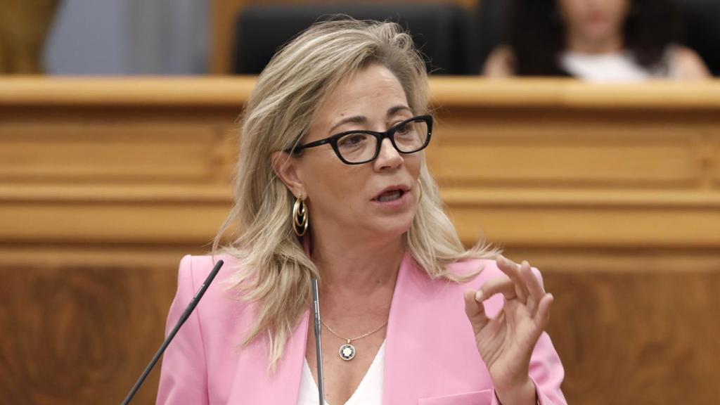 Lola Merino, portavoz del Partido Popular en las Cortes de Castilla-La Mancha. Foto: Europa Press.